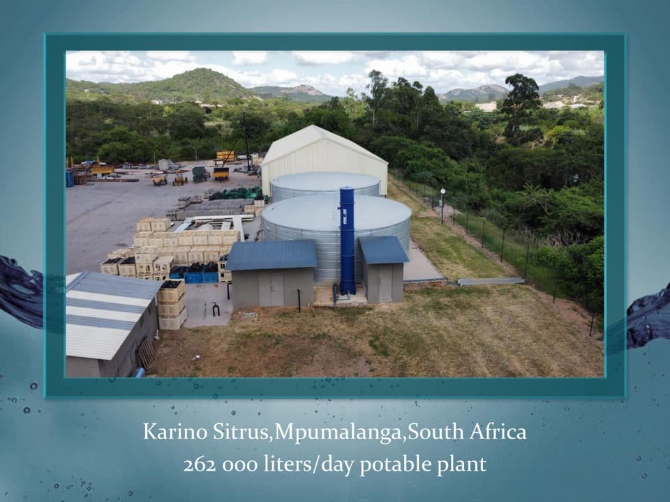 Karino, South Africa - Potable Water Treatment