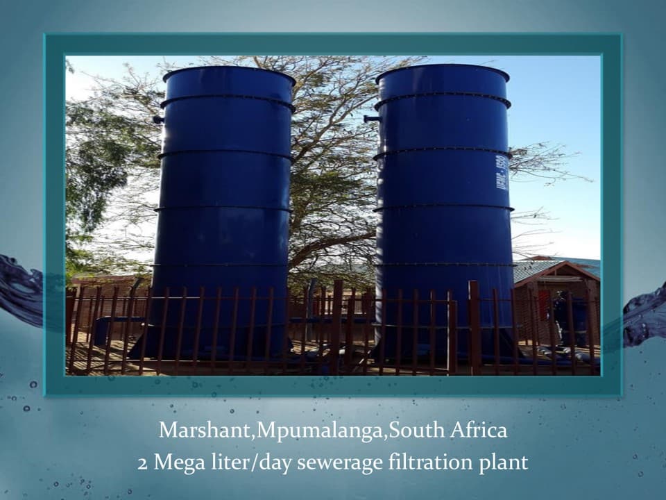 Marshant, South Africa - Sewerage Treatment
