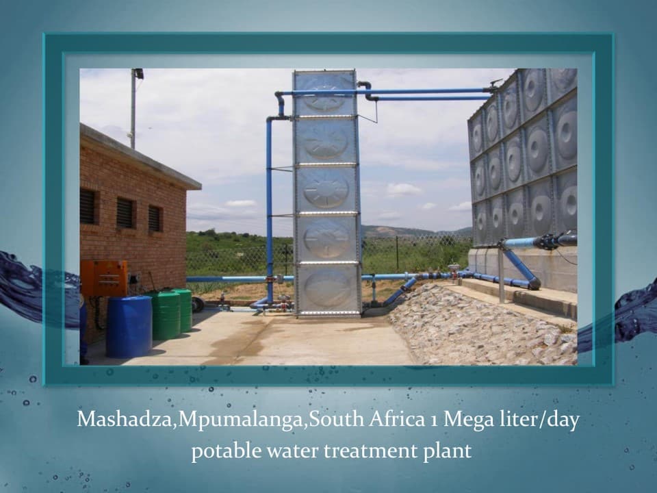 Mashadza, South Africa - Potable Water Treatment